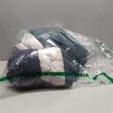 Tommy Hilfiger Men's Down Alternative Hooded Puffer Jacket (Standard and Big & Tall) (XX-Large, Green Color Block)