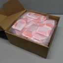 100 Pcs Self Heated Steam Eye Masks Disposable Self Heating Eye Mask Bulk Steam Mask Warm Compress Gifts for Home Office Travel Warm Sleep Supplies (Pink)