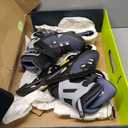 Rollerblade Macroblade 90 Men's Adult Fitness Inline Skate, Orion Blue/Spicy Orange, Performance Inline Skates, 8/8.5