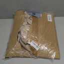 Fitable 2 Pack Faux Linen Rectangle Tablecloths: Waterproof Stain Resistant Wrinkle Free Textured Table Cloth, Washable Burlap Fabric Table Cover for Kitchen Dining Party, 52x70 Inch, Nature