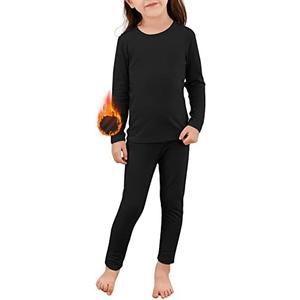 Thermal Underwear for Kids Toddler Winter Base Layer Long Johns Sets for Girls Boys Size 100