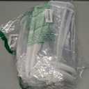 30Pcs Clear Vinyl Zippered Storage Bags - Blanket & Sweater Organizer, 10.5 x 10.5 x 2.5 Inch