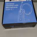 Wireless Headset with Mic for Work, Wireless Headset with Microphone (Noise Cancelling & Mute Button, USB Dongle & Charging Base), Bluetooth Headphones for Home/Office/Computer/Laptop/Phone/Teams/Zoom (rose/gold)