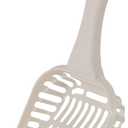 Petmate Litter Scoop for Cats, Jumbo Size, Bleached Linen