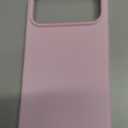 GONEZ Magnetic for iPhone 17 Pro Max Case, Compatible with MagSafe, [Screen Protector + Camera Lens Protector], Liquid Silicone Anti-Scratch Shockproof Protective Phone Case 6.9 inch, Pastel Pink