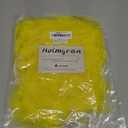 Holmgren Yellow Natural Feather Scarf - 2 Pcs 25g 2 Yards Feather Boa for DIY Craft Sewing Clothing, Home Wedding Party Decoration (Yellow)