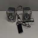 SOULION 2.0 Computer Speakers, 10W USB-Powered Bluetooth Wired PC Speakers with Easy-Control Pod for Desktop, Tiny Desk Soundbar with 5 Mirror-Like LED Light Modes for Monitor Laptop - Black