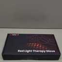 Cordless Red Light Therapy Glove for Hand, 5000mAh Rechargeable Dual-Sided 112 LEDs 660nm&850nm Infrared Light Therapy Device for Hand Fingers Wrist Joint Pain Relief (Black)