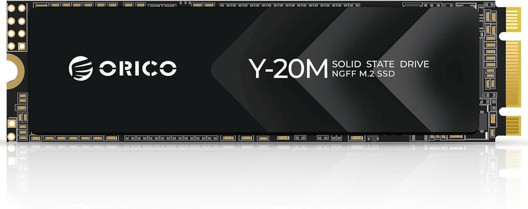 ORICO M.2 2280 SATA SSD, 512GB Internal M.2 SSD with B+M Key for Desktop/Laptop, SATA III 6Gbps NGFF Solid State Drive Low Power Consumption (PCIe NVMe Incompatible) - Y20M