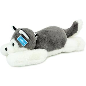 Siberian Husky with Scarf Dog Plush Stuffed Cotton Puppy Plush Animals Toy 20"