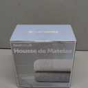 Jool Baby Changing Pad Covers (2 Pack) Soft & Comfortable, Fits Most Standard Diaper Changing Pads (Off-White & Gray-Wave)