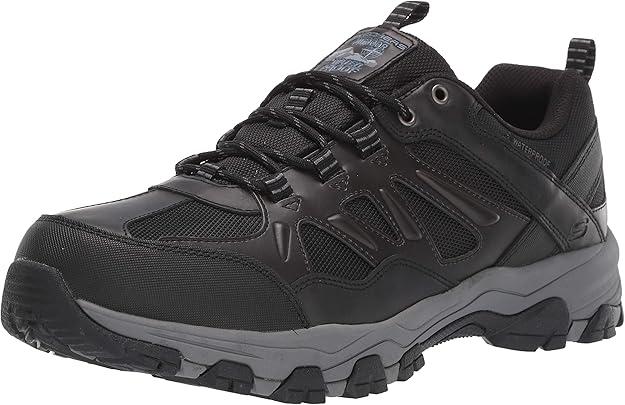 Men's Hiking Shoes Outdoor Breathable Waterproof Non-Slip Low-top Sports Shoes for Fitness, Outdoor Camping, Walking(Size 13M)