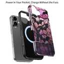 3 x Esdot for iPhone 16 Plus Case Cute - Wireless Charging - Preppy Floral