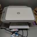 HP DeskJet 2855e Wireless All-in-One Color Inkjet Printer, Scanner, Copier, Best-for-home, 3 month Instant Ink trial included. This printer is only 2.4 ghz capable. (588S5A)