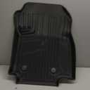 RAV4 Floor Mats AOMSAZTO Floor Liners Fit for Toyota RAV4 2019-2025 (Not Fit Hybrid): All Weather Automotive Floor Mats - 1st & 2nd Row Full Set Rubber Floor Liners - Anti Skid Car Mats