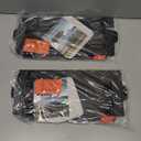 Veharvim Sun Visor Extender for Car (Polarized, UV400, PC Lens, 2 Side Sunshade), Car Visor Extender Sun Blocker, Visor Extender Attachment, Anti-Glare Sun Visor Accessory for Safe Driving (2 Pack) (Black)