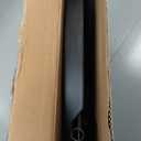 Cocktail Table 28in High Top Round Folding Indoor Outdoor, Plastic Bar Height Foldable Bistro Tall Table for Party, Patio, Dining Room, Kitchen, Events, Removable Locking Legs, Black (2843 in)