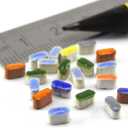 Mosaic-Minis, 1000 Pieces, Micro 5x2x3mm, 20 Colors, MXAL