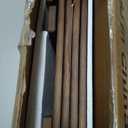 Wire Shelf Covers, Bamboo Wire Rack Covers for Pantry, Closet (4pcs, 30" W x 12" D)