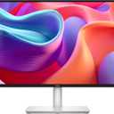 Dell 27 Plus QHD USB-C Monitor - S2725DC - 27-inch QHD (2560x1440) 144Hz 1ms Display, 2 x 3W Speakers, USB-C/HDMI/DisplayPort 1.4 Connectivity, Height/Tilt/Pivot/Swivel, AMD FreeSync - Ash White