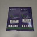 2 x Ferilinso [Auto Dust Install] 3 Pack Screen Protector for iPhone 16 Plus [Phone Case fit], 3 Tempered Glass Camera Lens Protector Accessories for Apple