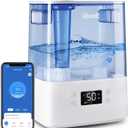 LEVOIT Classic300S Ultrasonic Smart Top Fill Humidifier, Extra Large 6L Tank for Whole Family, APP & Voice Control, Essential Oil Diffuser, Humidity Setting with Sensor, Quiet Sleep Mode, Night Light