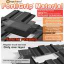 TripleAliners Truck Mat Compatible with 2019-2026 Chevy Silverado 1500 / GMC Sierra 1500 6.6FT Accessories, Truck Bed Mat Heavy Duty Custom Fit All Weather Protection TPE Pickup Liner, Standard Bed