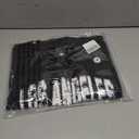 Football Sweatshirt Women Los Angeles Graphic Shirts Oversized Print Sweatshirts Loose Casual Tops (Black, L)