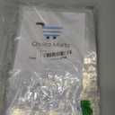 100 Clear Plastic Bags With Handles 9"x12" Perfect for Merchandise And Retail 1.5Mil Thick Clear Gift Bags With Handles