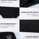 Benirap Womens Underwear Soft Cotton Hipster Panties Breathable Briefs 5 Pack, L