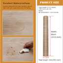 Peel and Stick Wallpaper Contact Paper Wood Natural Oak Wood Grain Contact Paper Thicken Textured for Cabinets and Drawers Countertops Waterproof Self Adhesive Vinyl 23.6" x 393"