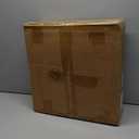 End Table with Charging Station, Nightstand with Diamond Handle and Rattan-Style Drawer, Bedside Table, Light Oak