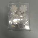 5 x Flower Straw Covers Toppers for Stanley Cups 30&40 Oz Tumbler with Handle Accessories 4PCS Silicone Straw Caps Reusable Straws Protectors for Stanley Cup 10mm 0.4in Straws (Off-White)