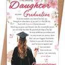 2 x Daughter Graduation Card, High School College Graduation Cards for Daughter, Congrats Grad Gift Card for Daughters, 85.3 inches