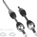 Front Left and Right CV Axle Shaft Assembly Fit for Nissan Rogue 2008-2013 (AWD Only), for Rogue Select 2014 2015 (AWD Only) - NOT for FWD, Replace for 66-6285 66-6287, 2 pack CV Joint Shaft