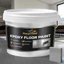 Epoxy Colored Sand Floor Paint Self Leveling for Concrete Kit High-Gloss Wear-Resistant & Non-Slip Marble Effect Finish for Garage Waterproof Indoor and Outdoor Suitable (2 kg)