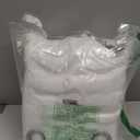 NICETOWN 100% Blackout Window Curtain Panels, Cold and Full Light Blocking Drapes with Black Liner for Nursery, 84 inches Drop Thermal Insulated Draperies (White, 2 Pieces, 52 Wide Each Panel)