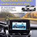 PZK Car Phone Mount for 2019-2025 2026 Toyota Corolla/Corolla Hatchback Hybrid LE/SE/Corolla Cross 2022-2025 2026 Accessories 8-inch Screen Compatible with Magsafe Car Phone Holder Not Affect Vent