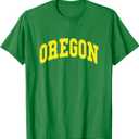 Oregon - Throwback Design - Classic T-Shirt, M