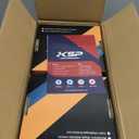 KSP 6X5.5 Wheel Spacers Fit for Tacoma 4runner, 1.5 inches Forged Hub Centric Adapters Kits with Extended Open Lug Nuts fit 6 Lug Wheels Without Locking hub, Package of 4 (6061 T6 Aluminum Black) (Dark)