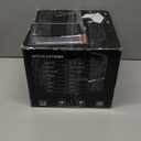 Fitop Bathroom Fan with Light110CFM 1.0 Sones 1200lm LED Light 3000K/4000K/5000K Selectable120V 43W Quiet Bathroom Ventilation Exhaust Fan for Shower/Restroom/Office/Home(silver)