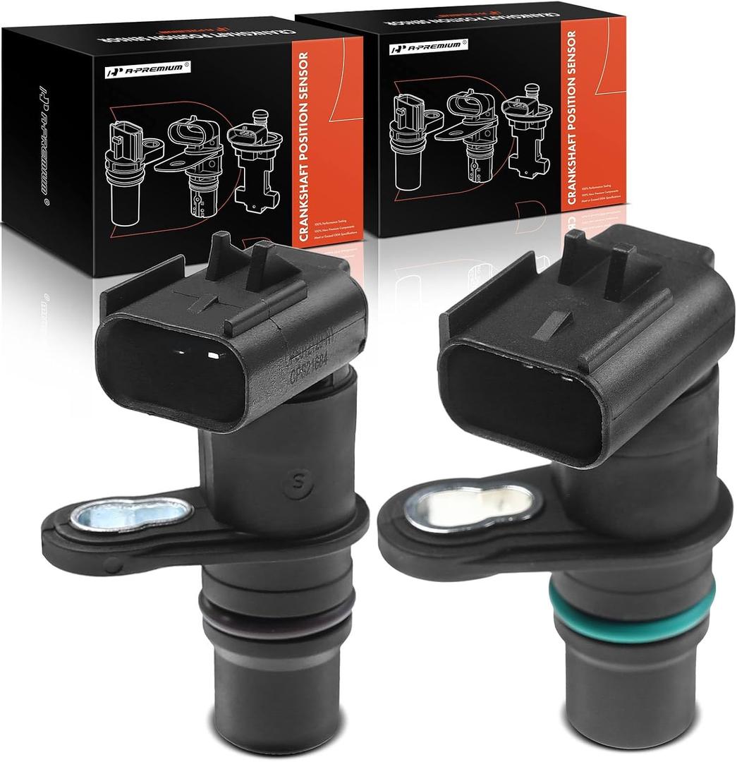 A-Premium 2-Pack Engine Camshaft Crankshaft Position Sensor