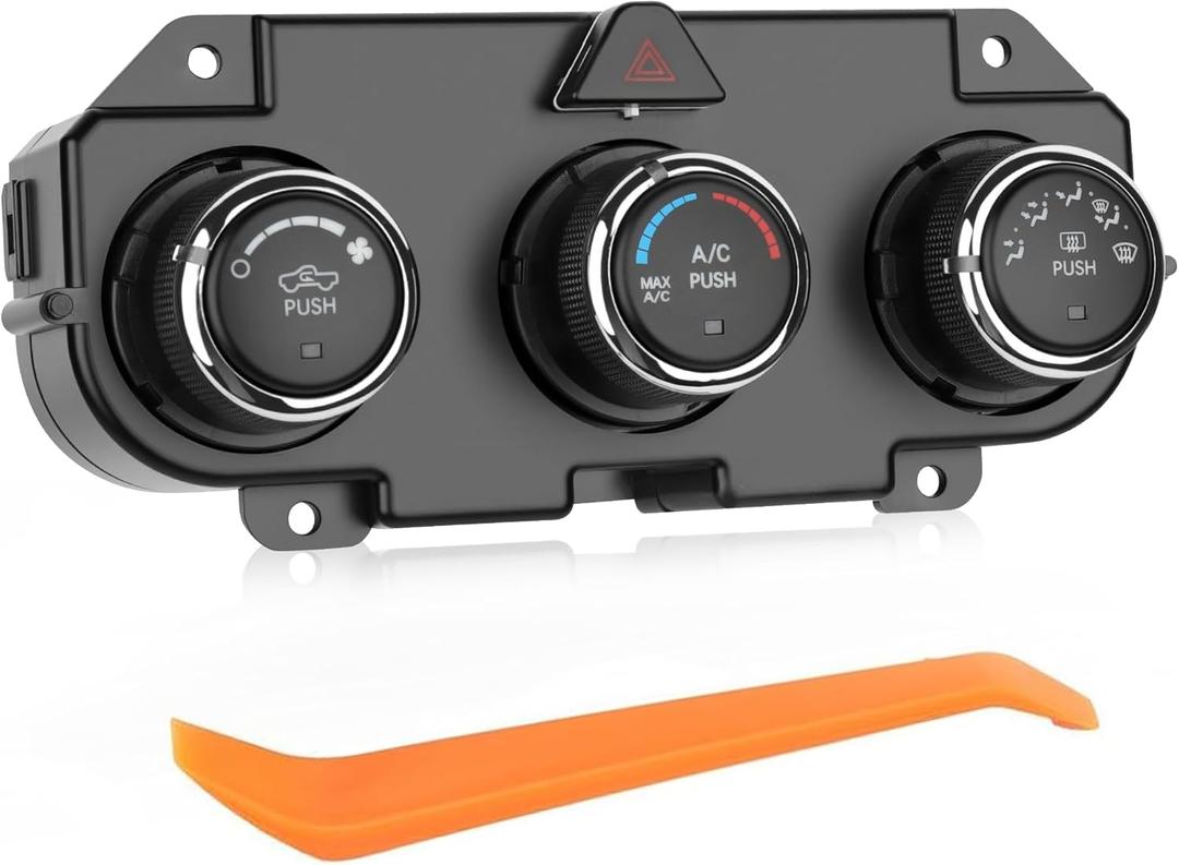 Front Climate Control Module 599-217 Heater A/C Control Switch for Dodge Ram 1500 2500 3500 2013 2014 2015 2016 2017 2018 Front A/C Heater Air Conditioning Panel Unit 68268189AA,68226600AA, 68226600AB Front Climate Control Module 599-217 Heater A/C Control Switch for Dodge Ram 1500 2500 3500 2013 2014 2015 2016 2017 2018 Front A/C Heater Air Conditioning Panel Unit 68268189AA,68226600AA, 68226600AB