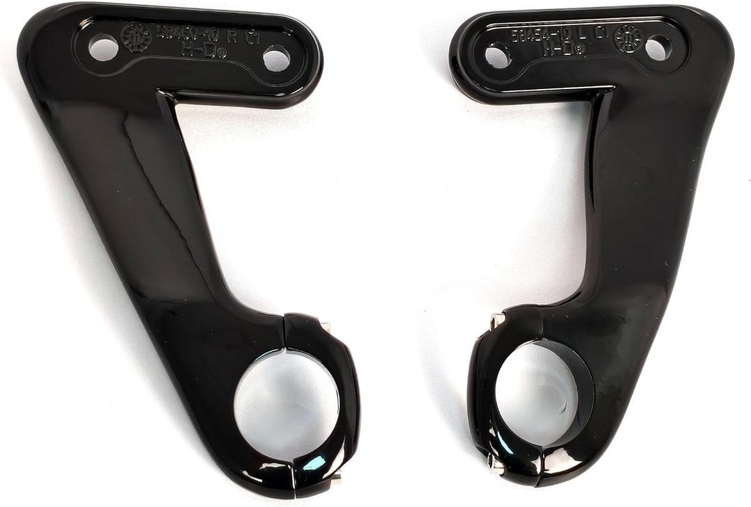 Motorcycle Fairing Support Bracket Front Fairing Support Kit compatiable for Harley Road Glide Ultra FLTRU, Custom FLTRX 2010-2013 (Black)