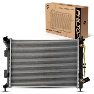 PHILTOP CU13333 Radiator Assembly Aluminum Core Compatible with 2013 Elantr-, 2012-2013 Soul, 2011-2012 Elantr- 1.8L, 2013-2015 Elantr- GT, 2014 Forte, 2013 Elantr- Coupe, 2014 Forte Koup 2.0L
