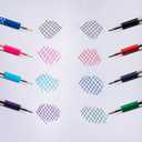 Pentel RSVP Ballpoint Pen, Fine Line, (0.7mm), Blue Ink (BK90BP5C) (Pack of 1, 5 Count Total)