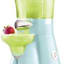 Nostalgia Margarita Machine - Blender for Smoothies, Margaritas, Daiquiris, and Slushies - Aqua - 64-Ounce
