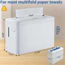 Paper Towel Dispenser Countertop, Multifold Trifold Paper Towel Holder, Hand Towel Dispenser, Commercial Paper Towel Dispenser ,Paper Towel Holder for Home Kitchen Restaurant