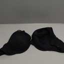 ThirdLove Classic Plunge Bra, Sexy Underwire V-Neck Bra for Small Breasts, Low Cut, No-Show Lines, Women's Everyday Comfort (34F, Black)