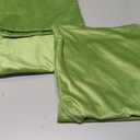 Stellhome Pack of 2 Velvet Pillow Covers Square Decorative Cushion Covers for Bed Couch Sofa Bench, 22 x 22 inch (55 x 55 cm), Apple Green